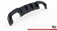 Maxton Design Diffuser rear extension black gloss - Audi S3 Limosine 8V Facelift