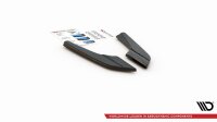 Maxton Design Rear extension Flaps diffuser V.2 black gloss - Audi S3 Limosine 8V Facelift