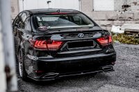 Maxton Design Spoiler Cap schwarz Hochglanz - Lexus LS MK4 Facelift