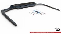 Maxton Design Middle diffuser rear extension black gloss - Lexus LS MK4 Facelift