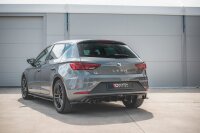 Maxton Design Diffusor Heckansatz schwarz Hochglanz - Seat Leon MK3 FR Facelift