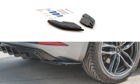 Maxton Design Rear extension Flaps diffuser black gloss - Seat Leon MK3 FR Facelift