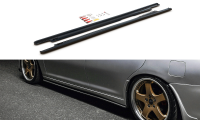 Maxton Design Side skirts extension extension black gloss - Mazda Xedos 6