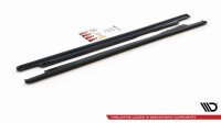 Maxton Design Side skirts extension extension black gloss - Mazda Xedos 6