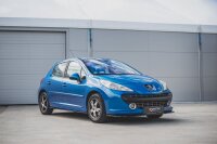 Maxton Design Frontansatz schwarz Hochglanz - Peugeot 207 Sport