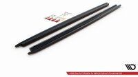 Maxton Design Side skirts extension extension black gloss - Peugeot 207 Sport