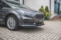 Maxton Design Front extension black gloss - Ford S-Max MK2 Facelift