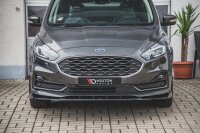 Maxton Design Front extension black gloss - Ford S-Max MK2 Facelift