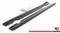 Maxton Design Side skirts extension extension black gloss - Ford S-Max MK2 Facelift