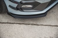 Maxton Design Racing Cup spoiler lip Front extension black gloss - Ford Fiesta MK8 ST / ST-Line