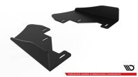 Maxton Design Robuste Racing Diffusor Heckansatz + Flaps schwarz Hochglanz - Ford Fiesta MK8 ST