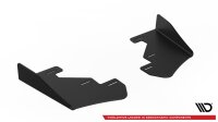 Maxton Design Robuste Racing Diffusor Heckansatz + Flaps schwarz Hochglanz - Ford Fiesta MK8 ST