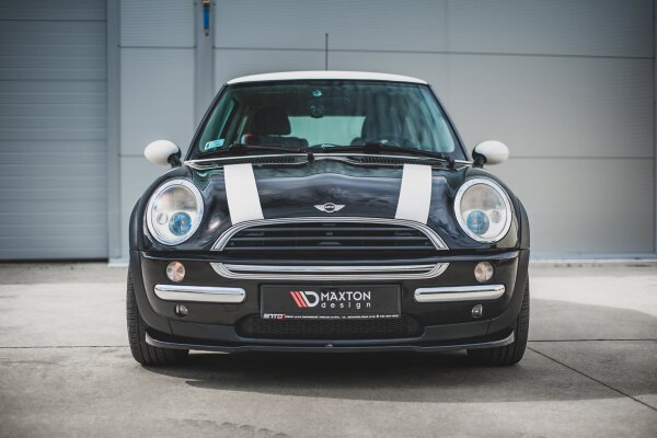 Maxton Design Frontansatz schwarz Hochglanz - Mini Cooper / One R50