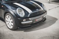 Maxton Design Frontansatz schwarz Hochglanz - Mini Cooper / One R50