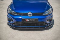 Maxton Design Front extension V.9 black gloss - VW Golf 7...