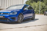 Maxton Design Seitenschweller Ansatz V.4 schwarz Hochglanz - VW Golf 7 R / R-Line Facelift