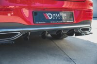 Maxton Design Diffuser rear extension black gloss - Mercedes CLA Shooting Brake AMG-Line X118