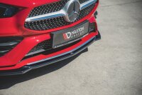 Maxton Design Frontansatz V.1 schwarz Hochglanz - Mercedes CLA AMG-Line C118