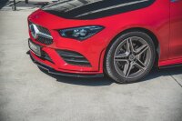 Maxton Design Frontansatz V.2 schwarz Hochglanz - Mercedes CLA AMG-Line C118