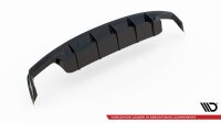 Maxton Design Diffuser rear extension black gloss - Audi S8 D4 Facelift