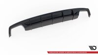 Maxton Design Diffuser rear extension black gloss - Audi S8 D4 Facelift