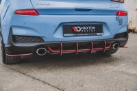 Maxton Design Racing Rear bumper V.1 - Hyundai i30 N MK3 Hatchback