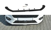 Maxton Design Front Sport diffuser V.2 black gloss - Ford...