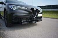 Maxton Design Front extension V.2 black gloss - Alfa Romeo Stelvio