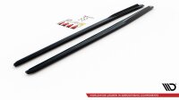 Maxton Design Side skirts extension extension V.2 black gloss - Audi RS3 8V Sportback Facelift