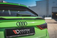 Maxton Design Spoiler Cap black gloss - Audi RSQ3 / Q3 S-Line Sportback F3