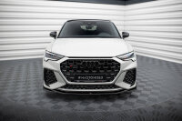 Maxton Design Front extension V.2 black gloss - Audi RSQ3 F3