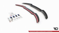 Maxton Design Spoiler Cap schwarz Hochglanz - Audi SQ7 / Q7 S-Line MK 2