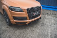 Maxton Design Front extension black gloss - Audi Q7 S-Line MK1