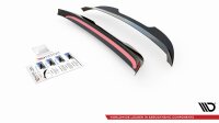 Maxton Design Spoiler Cap schwarz Hochglanz - VW Caddy MK 4