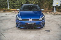 Maxton Design Racing Front extension - VW Golf 7 R / R-Line Facelift