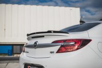 Maxton Design Spoiler Cap schwarz Hochglanz - Opel Insignia MK 1 OPC Facelift