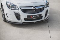 Maxton Design Front extension V.1 black gloss - Opel Insignia MK 1 OPC Facelift