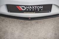 Maxton Design Middle diffuser rear extension black gloss - Opel Insignia MK 1 OPC Facelift