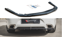 Maxton Design Middle diffuser rear extension DTM Look black gloss - Opel Insignia MK 1 OPC Facelift