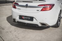 Maxton Design Mittlerer Diffusor Heckansatz DTM Look schwarz Hochglanz - Opel Insignia MK 1 OPC Facelift