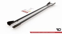 Maxton Design Racing Side skirts extension extension + Flaps VW Golf 7 R / R-Line Facelift