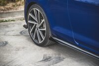 Maxton Design Robuste Racing Seitenschweller Ansatz + Flaps VW Golf 7 R / R-Line Facelift