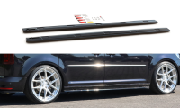 Maxton Design Side skirts extension extension black gloss...