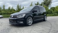 Maxton Design Side skirts extension extension black gloss - VW Caddy MK 4