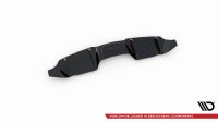 Maxton Design Diffuser rear extension black gloss - Ford Mustang MK 6 Facelift