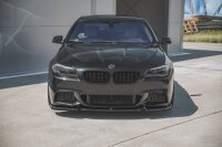 Maxton Design Front extension V.3 black gloss - BMW 5 Series F10/F11 M-Package