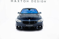 Maxton Design Front extension V.3 black gloss - BMW 5...