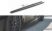 Maxton Design Side skirts extension extension V.2 black gloss - BMW 5 Series F10/F11 M-Package