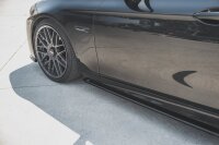 Maxton Design Side skirts extension extension V.2 black gloss - BMW 5 Series F10/F11 M-Package