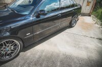 Maxton Design Side skirts extension extension black gloss...